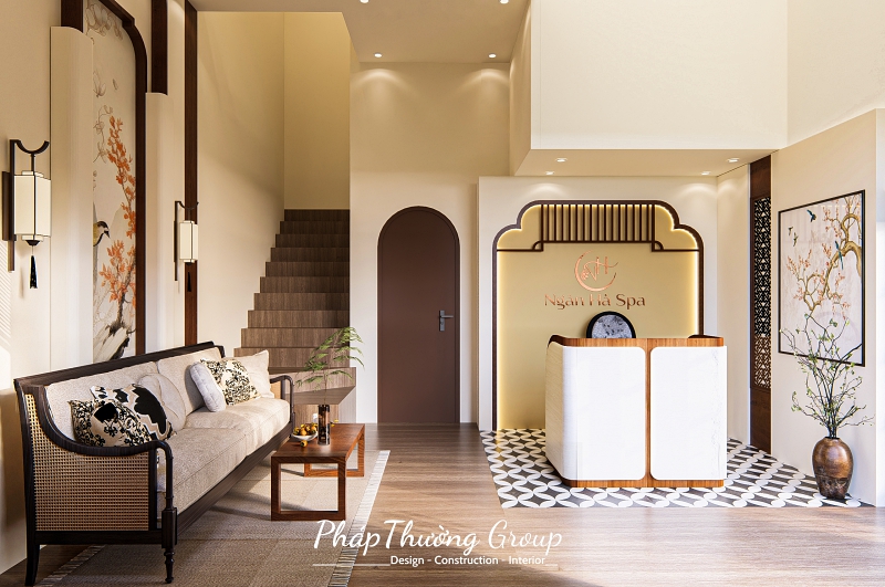 thiết kế spa, thi công spa, pháp thường group, phapthuonggroup