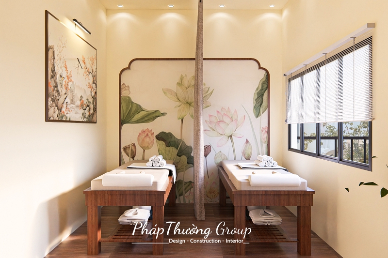 thiết kế spa, thi công spa, pháp thường group, phapthuonggroup