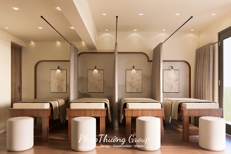 thiết kế spa, thi công spa, pháp thường group, phapthuonggroup