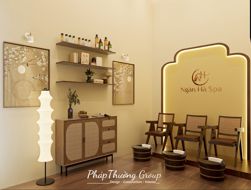 thiết kế spa, thi công spa, pháp thường group, phapthuonggroup