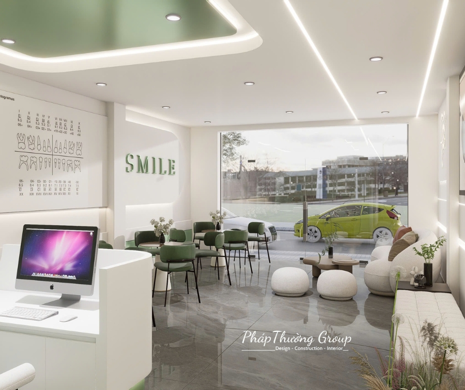 Thiết kế phòng khám, phòng khám đẹp và chuyên nghiệp, pháp thường group, phapthuonggroup
