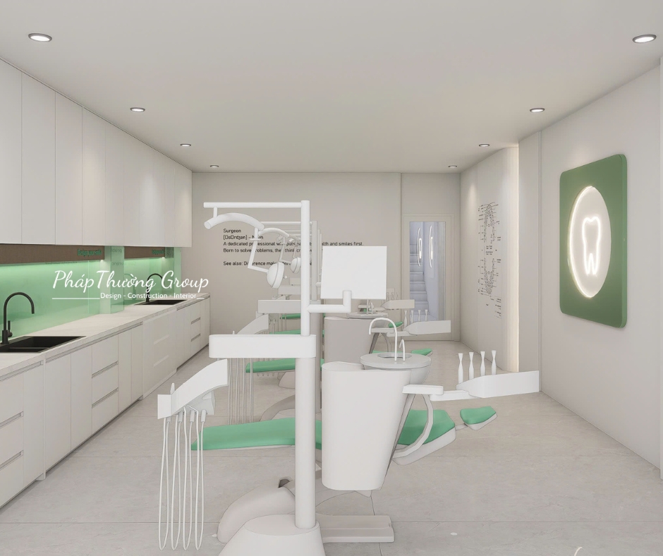 Thiết kế phòng khám, phòng khám đẹp và chuyên nghiệp, pháp thường group, phapthuonggroup
