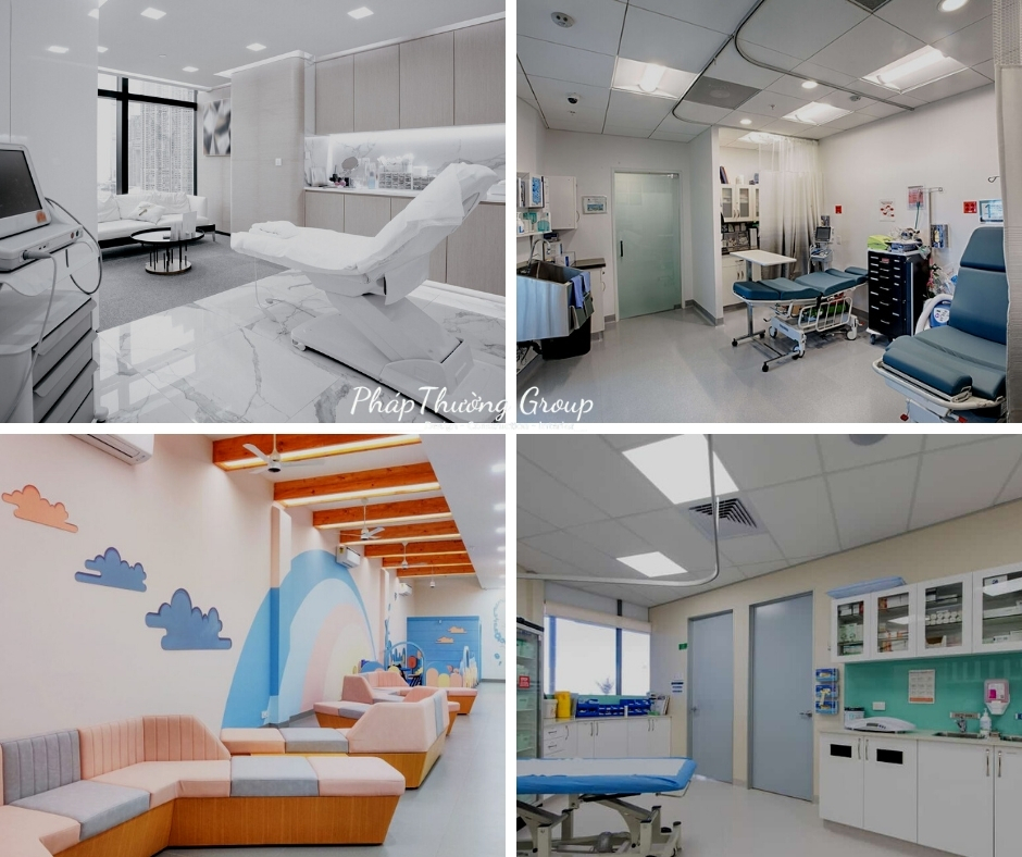 Thiết kế phòng khám, phòng khám đẹp và chuyên nghiệp, pháp thường group, phapthuonggroup
