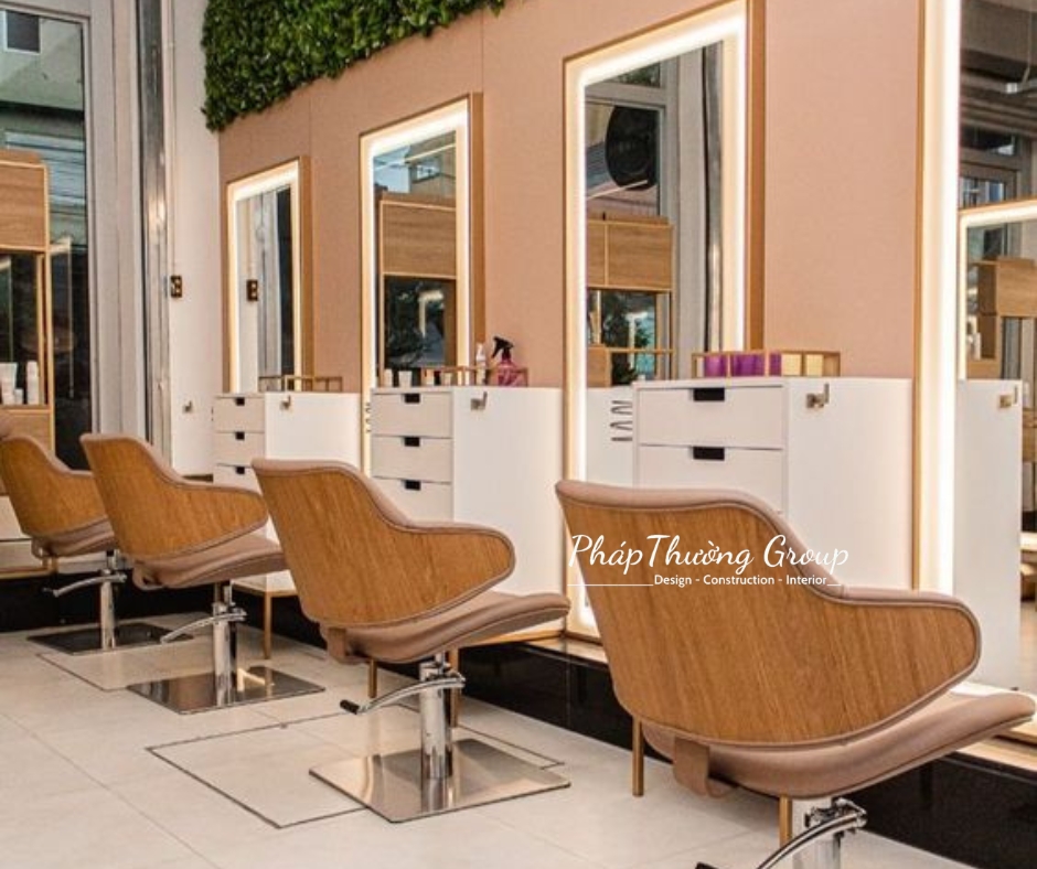 Thiết kế tiệm tóc, thiết kế salon tóc, tiệm tóc đẹp, thiết kế nội thất tiệm tóc, salon tóc đẹp, phapthuonggroup, pháp thường group