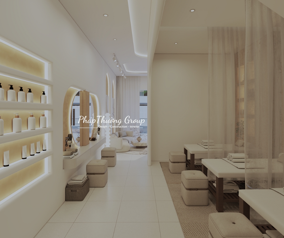 thiết kế spa, thi công spa, pháp thường group, phapthuonggroup