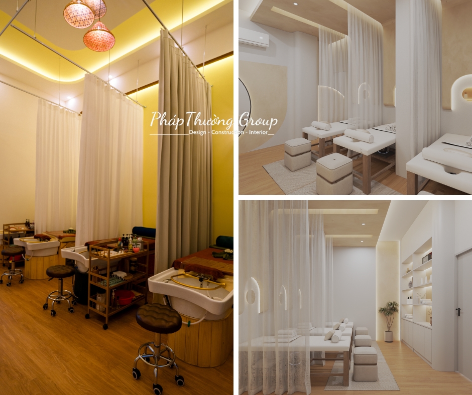 thiết kế spa, thi công spa, pháp thường group, phapthuonggroup