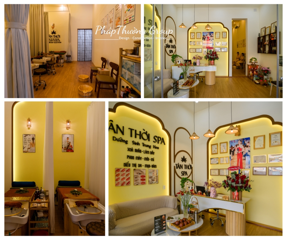 thiết kế spa, thi công spa, pháp thường group, phapthuonggroup