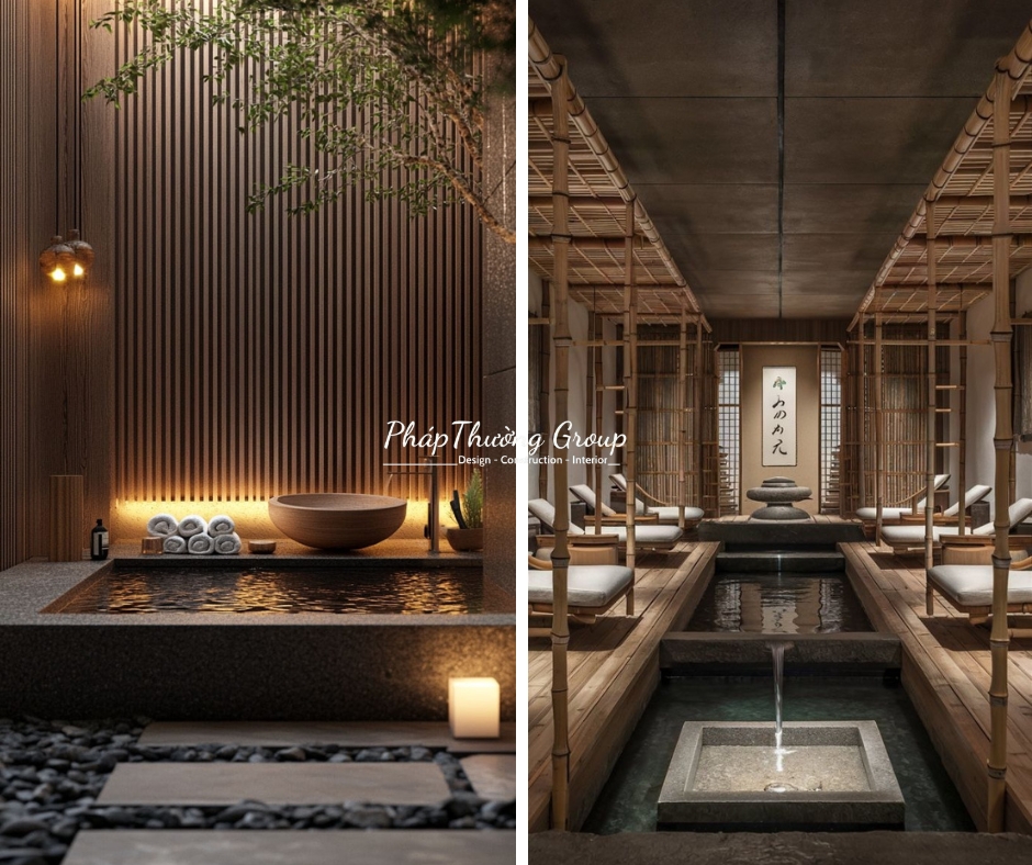 thiết kế spa, thi công spa, pháp thường group, phapthuonggroup