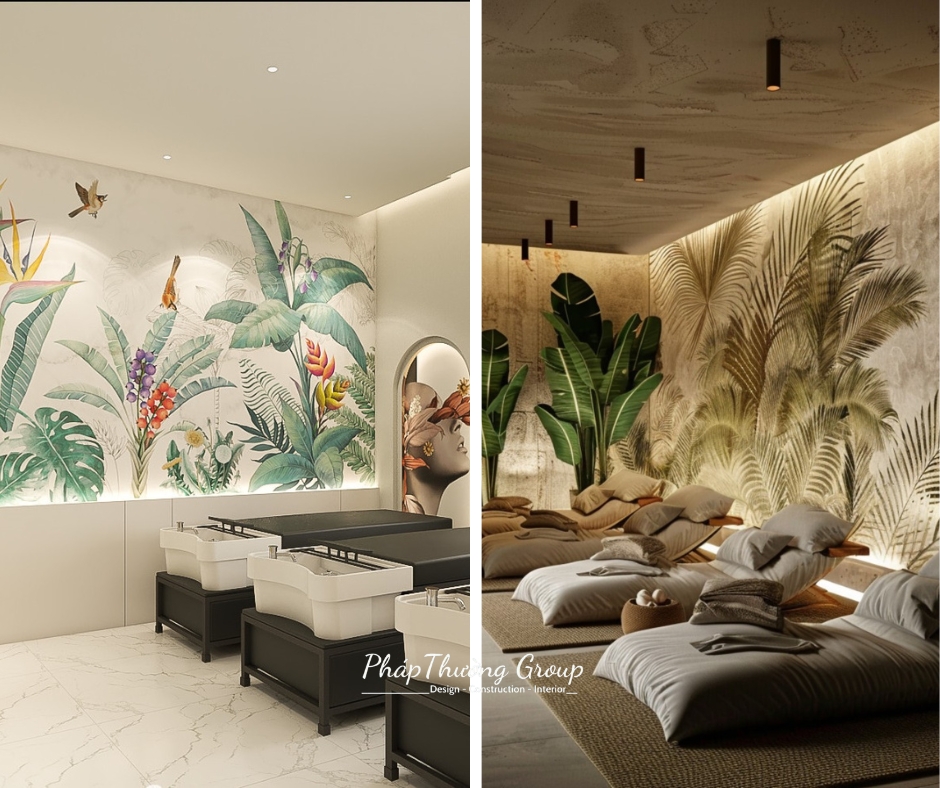 thiết kế spa, thi công spa, pháp thường group, phapthuonggroup