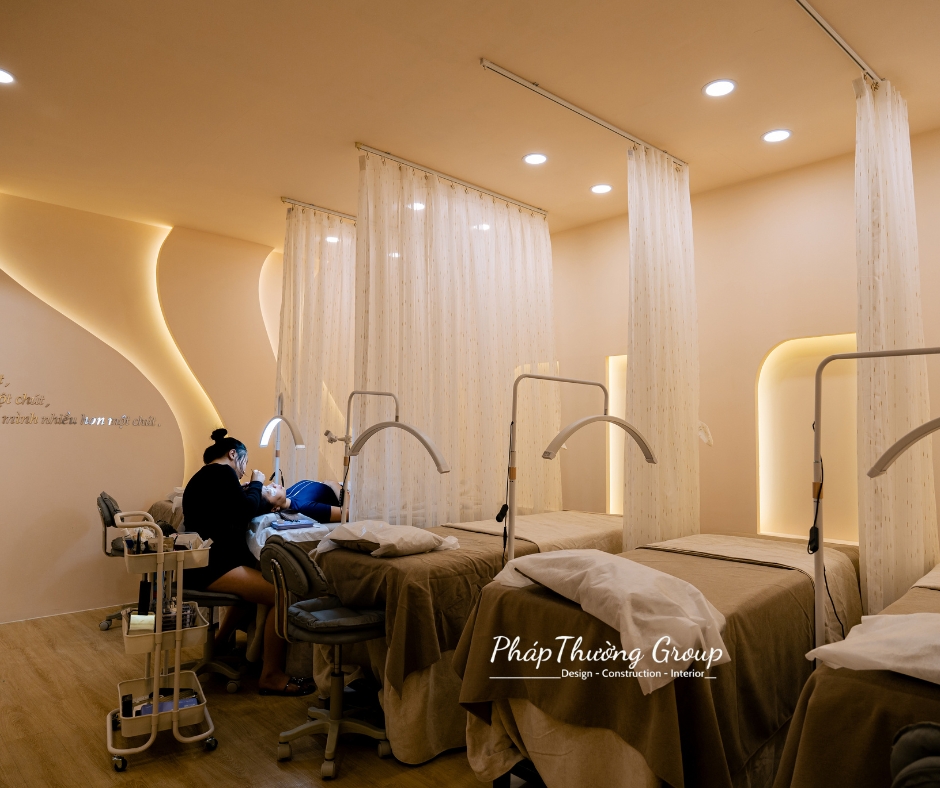 thiết kế spa, thi công spa, pháp thường group, phapthuonggroup