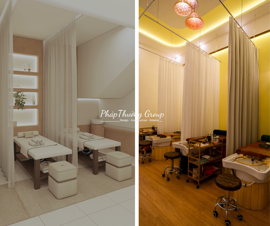 thiết kế spa, thi công spa, pháp thường group, phapthuonggroup