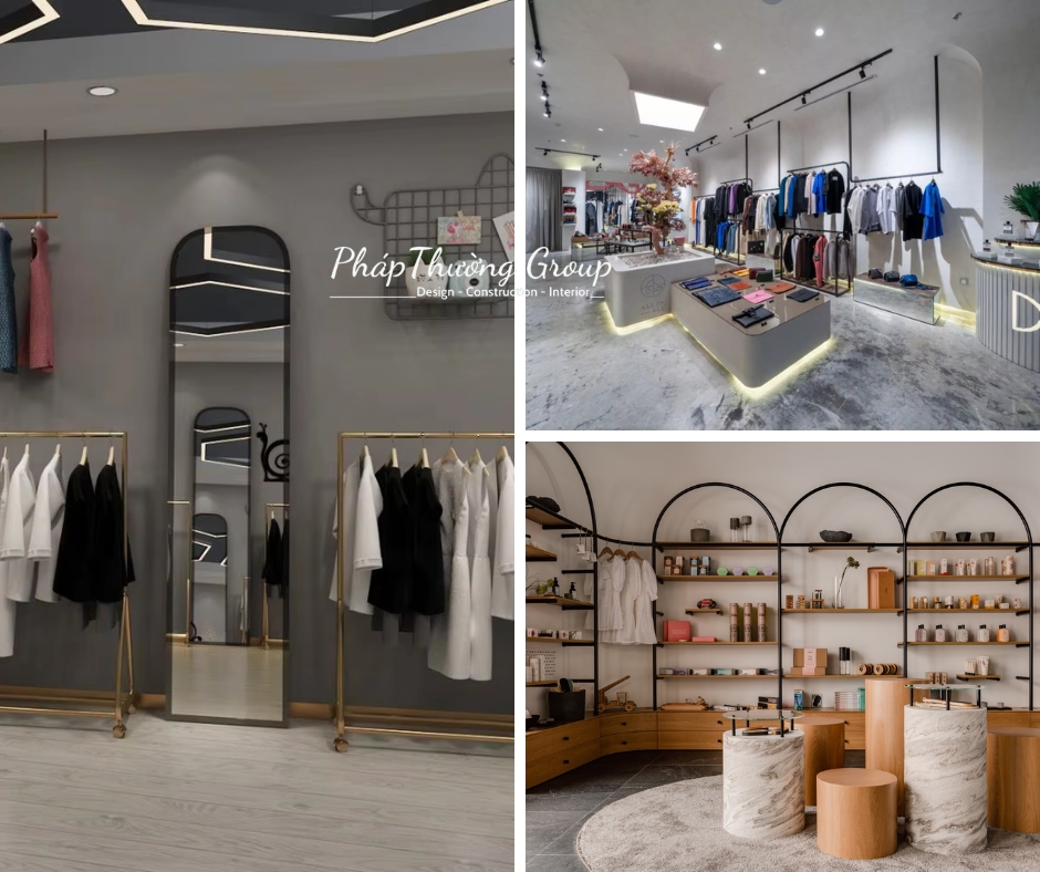 thiết kế shop, thiết kế cửa hàng, thiết kế shop đẹp, pháp thường group, phapthuonggroup