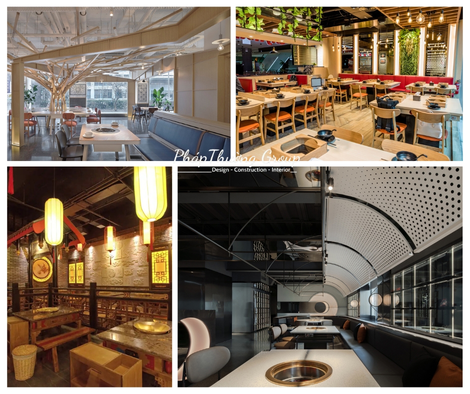 Thiết kế nhà hàng, thiết kế nhà hàng nhỏ, mẫu nhà hàng đẹp đơn giản, phong cách thiết kế nhà hàng, mẫu thiết kế nhà hàng ăn uống bình dân
