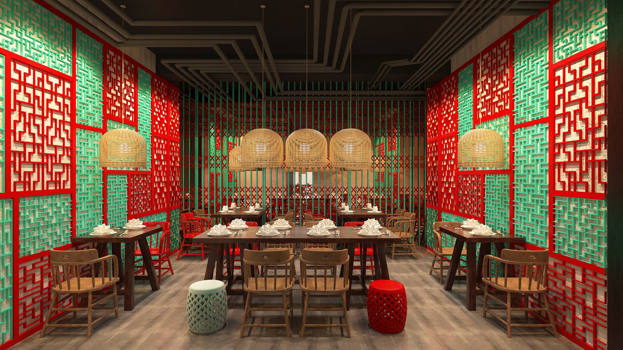 Thiết kế nhà hàng, thiết kế nhà hàng nhỏ, mẫu nhà hàng đẹp đơn giản, phong cách thiết kế nhà hàng, mẫu thiết kế nhà hàng ăn uống bình dân