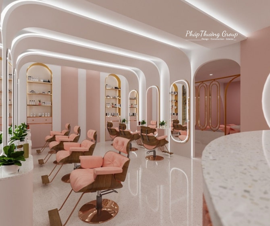 Thiết kế - Thi công Salon tóc